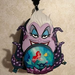 NWT Ursula Villains Mini Loungefly Backpack
